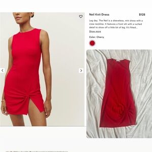 Reformation Scarlet Mini Dress